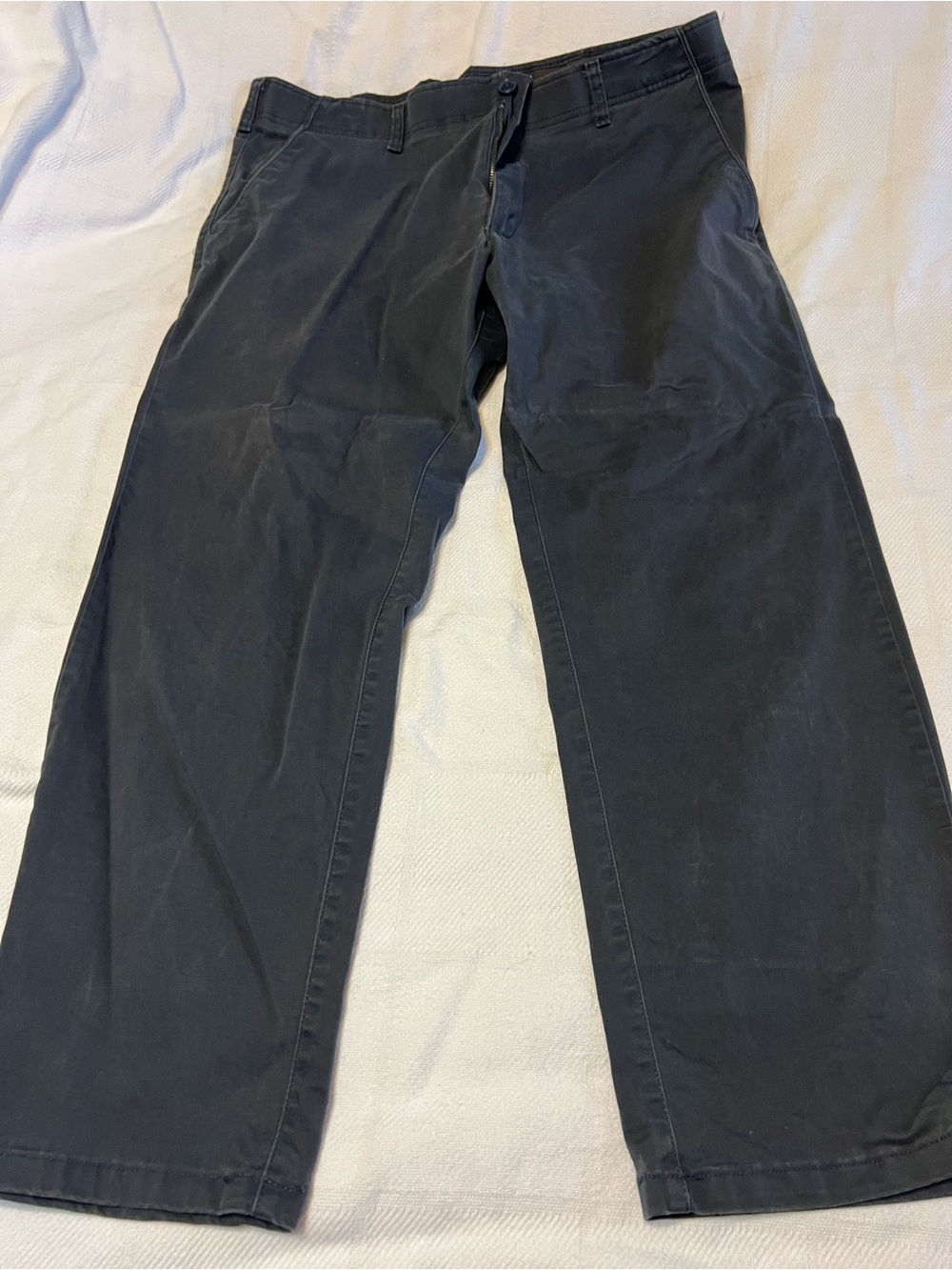 Lee Men's Straight Chino Pants - Black
